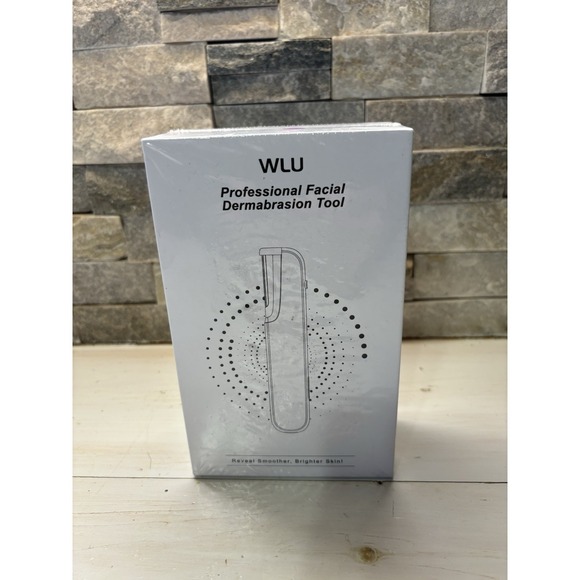 BNU Facial Dermabrasion Tool 3 Mode Purple Removes Dead Skin & Fine Lines Hair.